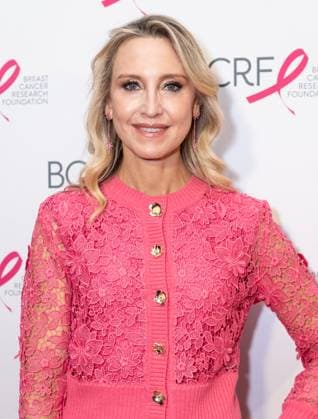 2025 Breast Cancer Research Foundation Awards Luncheon Kinga Lampert wearing earrings and bracelet by Robinson Pelham Pink Ribbon Collection attends Breast Cancer Research Foundation Awards Luncheon at Hilton Midtown in New York, NY on October 30, 2025. New York New York United States Copyright: LevxRadin