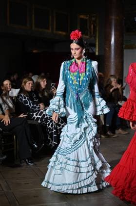 International Flamenco Fashion Week Madrid, (SIMOF) - 30 Oct 2025 A model walks in a Flor De Cerezo design at the International Flamenco Fashion Week Madrid, (SIMOF) show, at the Wellington Hotel. Madrid Spain Copyright: xAtilanoxGarciax xSOPAxImagesx FOTO54063