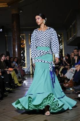 International Flamenco Fashion Week Madrid, (SIMOF) - 30 Oct 2025 A model walks in a Peca design at the International Flamenco Fashion Week Madrid, (SIMOF) show, at the Wellington Hotel. Madrid Spain Copyright: xAtilanoxGarciax xSOPAxImagesx FOTO54109