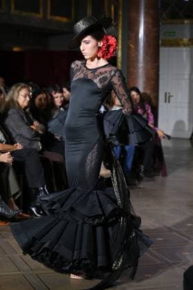 International Flamenco Fashion Week Madrid, (SIMOF) - 30 Oct 2025 A model walks in a Sergy design at the International Flamenco Fashion Week Madrid, (SIMOF) show, at the Wellington Hotel. Madrid Spain Copyright: xAtilanoxGarciax xSOPAxImagesx FOTO54124