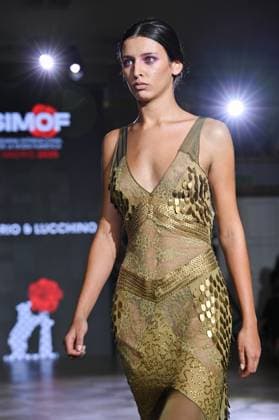International Flamenco Fashion Week Madrid, (SIMOF) - 30 Oct 2025 A model walks in a Victorio and Lucchino design at the International Flamenco Fashion Week Madrid, (SIMOF) show, at the Wellington Hotel. Madrid Spain Copyright: xAtilanoxGarciax xSOPAxImagesx FOTO54153