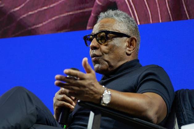 TRIBECA FESTIVAL LISBOA Giancarlo Esposito addresses the audience during first day of Tribeca Festival Lisboa 2025 in Lisbon, Portugal. 10 30 2025 Lisboa Unicorn Factory Lisboa Lisboa Portugal Copyright: xBrunoxdexCarvalhox