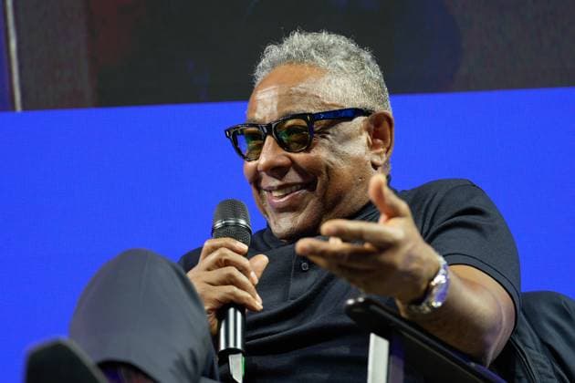 TRIBECA FESTIVAL LISBOA Giancarlo Esposito addresses the audience during first day of Tribeca Festival Lisboa 2025 in Lisbon, Portugal. 10 30 2025 Lisboa Unicorn Factory Lisboa Lisboa Portugal Copyright: xBrunoxdexCarvalhox