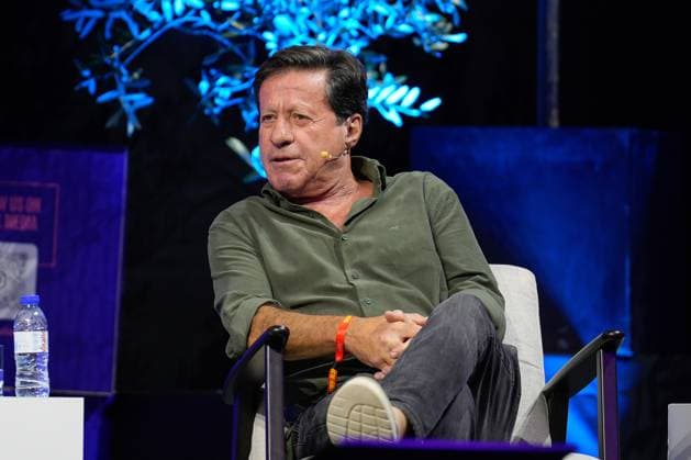 TRIBECA FESTIVAL LISBOA Joaquim de Almeida addresses the audience during first day of Tribeca Festival Lisboa 2025 in Lisbon, Portugal. 10 30 2025 Lisboa Unicorn Factory Lisboa Lisboa Portugal Copyright: xBrunoxdexCarvalhox