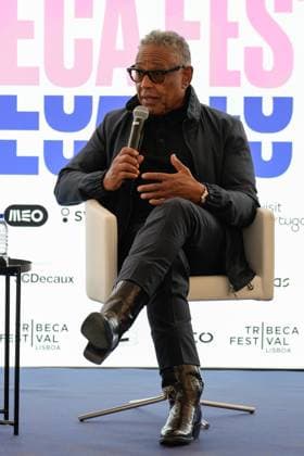 TRIBECA FESTIVAL LISBOA Giancarlo Esposito addresses the audience during first day of Tribeca Festival Lisboa 2025 in Lisbon, Portugal. 10 30 2025 Lisboa Unicorn Factory Lisboa Lisboa Portugal Copyright: xBrunoxdexCarvalhox