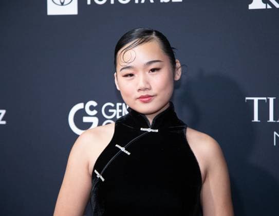 Helen J. Shen arrives on the red carpet for the 2025 TIME100 Next at Current at Chelsea Piers Pier 59 on Thursday, October 30, 2025 in New York City.  NYP20251030504 SERENAxXUxNING