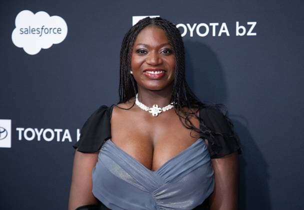 Fatoumata Bâ arrives on the red carpet for the 2025 TIME100 Next at Current at Chelsea Piers Pier 59 on Thursday, October 30, 2025 in New York City.  NYP20251030568 SERENAxXUxNING