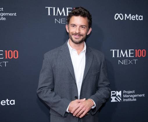 Jonathan Bailey arrives on the red carpet for the 2025 TIME100 Next at Current at Chelsea Piers Pier 59 on Thursday, October 30, 2025 in New York City.  NYP20251030570 SERENAxXUxNING
