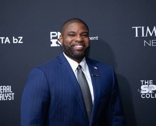 Byron Donalds arrives on the red carpet for the 2025 TIME100 Next at Current at Chelsea Piers Pier 59 on Thursday, October 30, 2025 in New York City.  NYP20251030576 SERENAxXUxNING