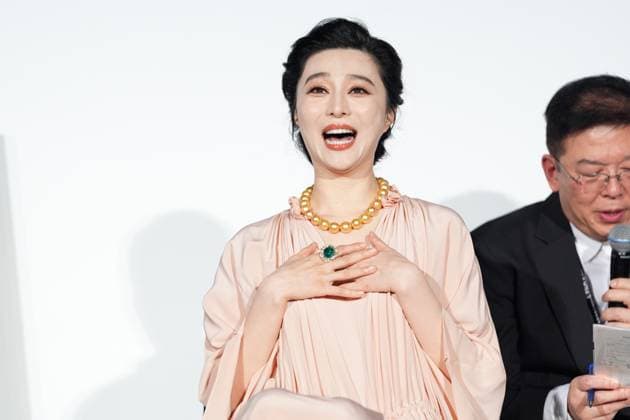 Fan Bingbing, October 30, 2025 - The 38th Tokyo International Film Festival. Press conference for the movie Mother Bhumi in Tokyo, Japan on October 30, 2025.  aflo_308811058