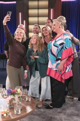 Susan Link, Björn Both, Lotta Lubkoll, Micky Beisenherz, Valerie Niehaus, Bülent Ceylan and Daphne de Luxe at the recording of the WDR talk show Kölner Treff at WDR Studio BS 3 Cologne, 30 10 2025 Foto:xR.xSchmiegeltx xFuturexImagex koelner_treff3010_5003