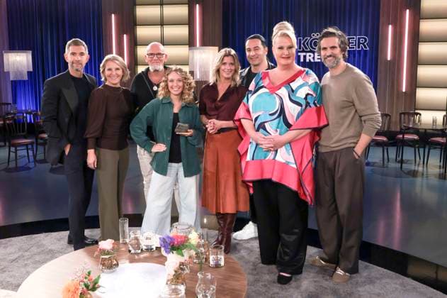 Micky Beisenherz, Susan Link, Björn Both, Lotta Lubkoll, Valerie Niehaus, Bülent Ceylan, Daphne de Luxe and Tom Beck at the recording of the WDR talk show Kölner Treff at WDR Studio BS 3 Cologne, 30 10 2025 Foto:xR.xSchmiegeltx xFuturexImagex koelner_treff3010_5005