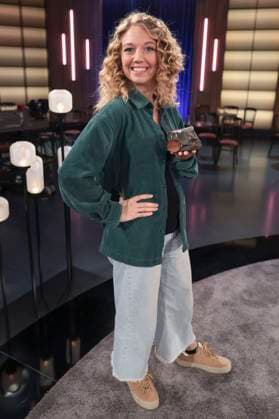 Lotta Lubkoll at the recording of the WDR talk show Kölner Treff at WDR Studio BS 3 Cologne, 30 10 2025 Foto:xR.xSchmiegeltx xFuturexImagex koelner_treff3010_5030