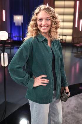Lotta Lubkoll at the recording of the WDR talk show Kölner Treff at WDR Studio BS 3 Cologne, 30 10 2025 Foto:xR.xSchmiegeltx xFuturexImagex koelner_treff3010_5031