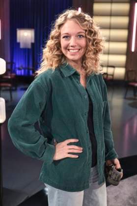 Lotta Lubkoll at the recording of the WDR talk show Kölner Treff at WDR Studio BS 3 Cologne, 30 10 2025 Foto:xR.xSchmiegeltx xFuturexImagex koelner_treff3010_5032