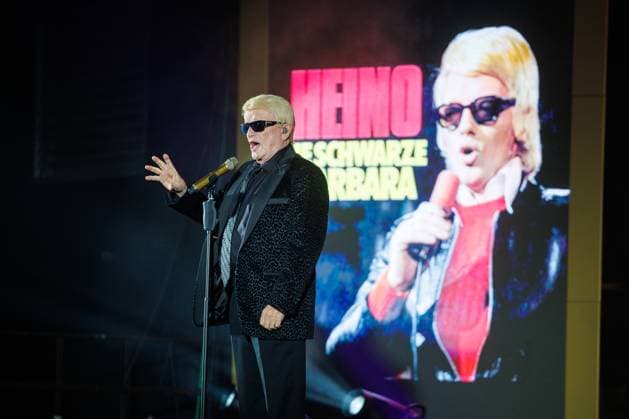 30 10 2025 Singer Heino Heinz Georg Kramm Solo Tour 2025 MADE IN GERMANY in the Stadthalle in Torgelow Landkreis Vorpommern Greifswald Torgelow Stadthalle Mecklenburg Vorpommern Germany