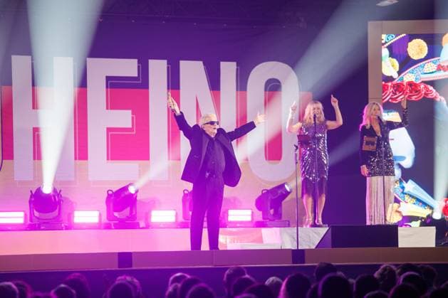 30 10 2025 Singer Heino Heinz Georg Kramm Solo Tour 2025 MADE IN GERMANY in the Stadthalle in Torgelow Landkreis Vorpommern Greifswald Torgelow Stadthalle Mecklenburg Vorpommern Germany