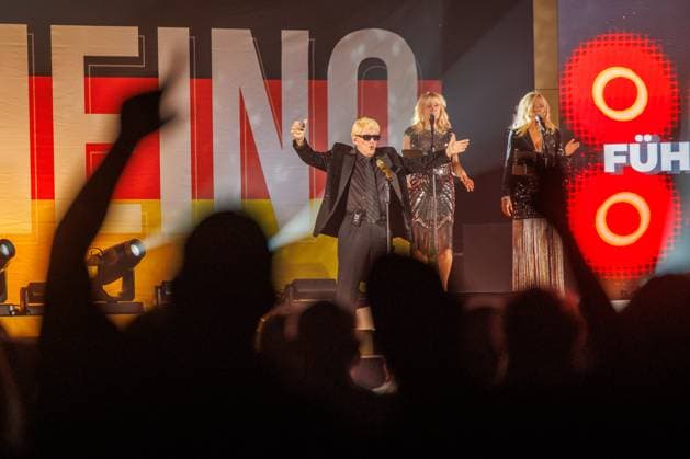 30 10 2025 Singer Heino Heinz Georg Kramm Solo Tour 2025 MADE IN GERMANY in the Stadthalle in Torgelow Landkreis Vorpommern Greifswald Torgelow Stadthalle Mecklenburg Vorpommern Germany