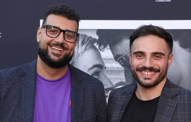 30 October 2025 - Los Angeles, California - Ahmed Dendane, Alexandre Bougja. The French American Film Festival Screening of Netflix s Nouvelle Vague held at the DGA Theater Complex. Los Angeles USA - ZUMAa123 20251030_zaa_a123_060 Copyright: xADx