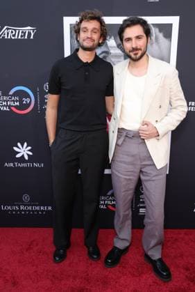 30 October 2025 - Los Angeles, California - Aubry Dullin, Guillaume Marbeck. The French American Film Festival Screening of Netflix s Nouvelle Vague held at the DGA Theater Complex. Los Angeles USA - ZUMAa123 20251030_zaa_a123_111 Copyright: xADx