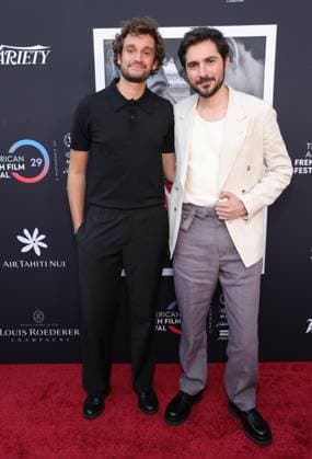 30 October 2025 - Los Angeles, California - Aubry Dullin, Guillaume Marbeck. The French American Film Festival Screening of Netflix s Nouvelle Vague held at the DGA Theater Complex. Los Angeles USA - ZUMAa123 20251030_zaa_a123_121 Copyright: xADx