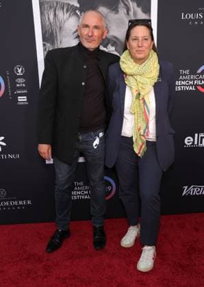 30 October 2025 - Los Angeles, California - Francois Truffart, Anouchka van Riel. The French American Film Festival Screening of Netflix s Nouvelle Vague held at the DGA Theater Complex. Los Angeles USA - ZUMAa123 20251030_zaa_a123_133 Copyright: xADx