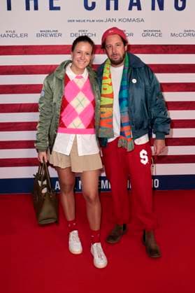 Sabrina Hagedorn and Marian Meder at the premiere of the feature film Make Me Feel in the Astor Film Lounge Berlin, 30 10 2025 Foto:xS.xGabschx xFuturexImagex change_5027