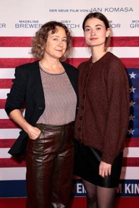 Judith van der Werff and Philine Schmölzer at the premiere of the feature film Make Me Feel in the Astor Film Lounge Berlin, 30 10 2025 Foto:xS.xGabschx xFuturexImagex change_5029