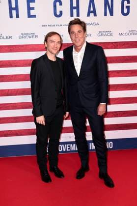 Jan Komasa and Markus Feldenkirchen at the premiere of the feature film Make Me Feel in the Astor Film Lounge Berlin, 30 10 2025 Foto:xS.xGabschx xFuturexImagex change_5045
