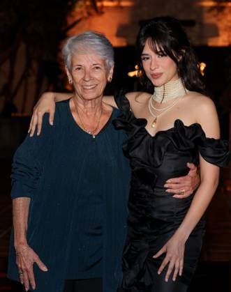 Mercedes Rodriguez and Camila Cabello attend the 2025 Dia De Muertos Gala Presented by Lexus, Tequila Don Julio, Nike, DNERO, Calamigos Ranch and Maremoto at the Los?Angeles? River?Center?&?Gardens in Los Angeles on Thursday, October 30, 2025.  LAP20251030026 GREGxGRUDT