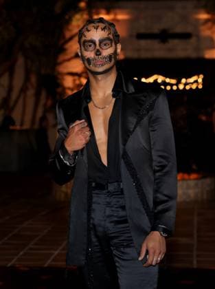 Michael Cimino attends the 2025 Dia De Muertos Gala Presented by Lexus, Tequila Don Julio, Nike, DNERO, Calamigos Ranch and Maremoto at the Los?Angeles? River?Center?&?Gardens in Los Angeles on Thursday, October 30, 2025.  LAP20251030068 GREGxGRUDT