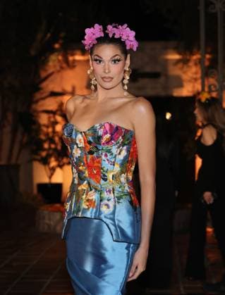 Valentina attends the 2025 Dia De Muertos Gala Presented by Lexus, Tequila Don Julio, Nike, DNERO, Calamigos Ranch and Maremoto at the Los¯Angeles¯ River¯Center¯&¯Gardens in Los Angeles on Thursday, October 30, 2025.  LAP20251030045 GREGxGRUDT