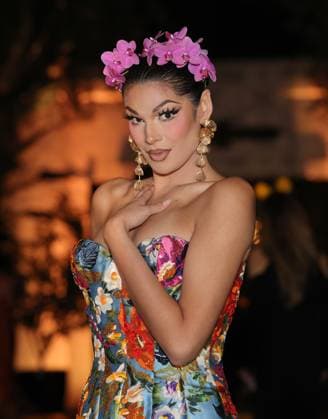 Valentina attends the 2025 Dia De Muertos Gala Presented by Lexus, Tequila Don Julio, Nike, DNERO, Calamigos Ranch and Maremoto at the Los?Angeles? River?Center?&?Gardens in Los Angeles on Thursday, October 30, 2025.  LAP20251030046 GREGxGRUDT