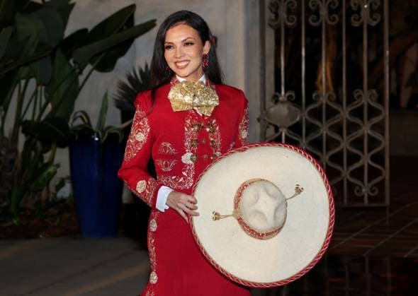 Lupita Infante attends the 2025 Dia De Muertos Gala Presented by Lexus, Tequila Don Julio, Nike, DNERO, Calamigos Ranch and Maremoto at the Los?Angeles? River?Center?&?Gardens in Los Angeles on Thursday, October 30, 2025.  LAP20251030050 GREGxGRUDT