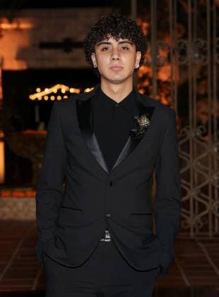 DannyLux attends the 2025 Dia De Muertos Gala Presented by Lexus, Tequila Don Julio, Nike, DNERO, Calamigos Ranch and Maremoto at the Los?Angeles? River?Center?&?Gardens in Los Angeles on Thursday, October 30, 2025.  LAP20251030057 GREGxGRUDT