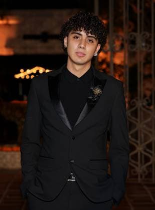 DannyLux attends the 2025 Dia De Muertos Gala Presented by Lexus, Tequila Don Julio, Nike, DNERO, Calamigos Ranch and Maremoto at the Los?Angeles? River?Center?&?Gardens in Los Angeles on Thursday, October 30, 2025.  LAP20251030058 GREGxGRUDT