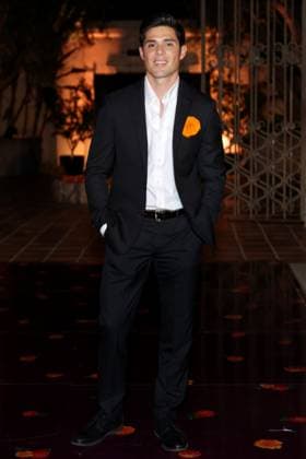 Jesus Perez attends the 2025 Dia De Muertos Gala Presented by Lexus, Tequila Don Julio, Nike, DNERO, Calamigos Ranch and Maremoto at the Los?Angeles? River?Center?&?Gardens in Los Angeles on Thursday, October 30, 2025.  LAP20251030116 GREGxGRUDT
