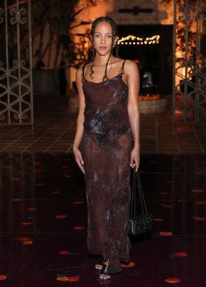 Lou Llobell attends the 2025 Dia De Muertos Gala Presented by Lexus, Tequila Don Julio, Nike, DNERO, Calamigos Ranch and Maremoto at the Los?Angeles? River?Center?&?Gardens in Los Angeles on Thursday, October 30, 2025.  LAP20251030124 GREGxGRUDT