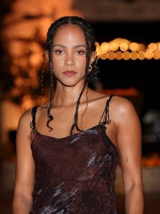Lou Llobell attends the 2025 Dia De Muertos Gala Presented by Lexus, Tequila Don Julio, Nike, DNERO, Calamigos Ranch and Maremoto at the Los?Angeles? River?Center?&?Gardens in Los Angeles on Thursday, October 30, 2025.  LAP20251030125 GREGxGRUDT