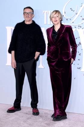 Spider Stacy of The Pogues with accompaniment at the premiere of the Sky Atlantic mini-series The Death of Bunny Munro at the Royal Festival Hall London, 30 10 2025 Foto:xS.xVasx xFuturexImagex munro_5001