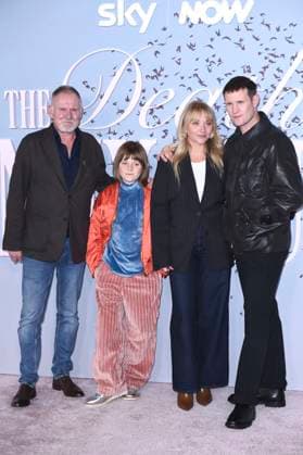 Robert Glenister, Rafael Mathe, Alice Feetham and Matt Smith at the premiere of the Sky Atlantic miniseries The Death of Bunny Munro at the Royal Festival Hall London, 30 10 2025 Foto:xS.xVasx xFuturexImagex munro_5041