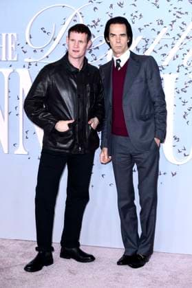 Matt Smith and Nick Cave at the premiere of the Sky Atlantic miniseries The Death of Bunny Munro at the Royal Festival Hall London, 30 10 2025 Foto:xS.xVasx xFuturexImagex munro_5077
