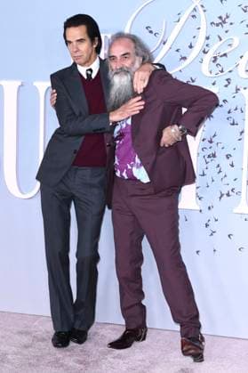 Nick Cave and Warren Ellis at the premiere of the Sky Atlantic miniseries The Death of Bunny Munro at the Royal Festival Hall London, 30 10 2025 Foto:xS.xVasx xFuturexImagex munro_5086