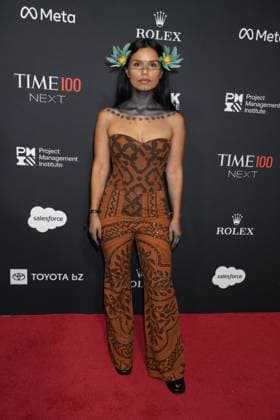 2025 TIME100 Next held at Current Pier 59 in Chelsea Piers Featuring: Nina Gualinga Where: New York, New York, United States When: 30 Oct 2025 Credit: Jennifer Graylock INSTARimages EDITORIAL USE ONLY. NOT FOR USE BY NEWSPAPERS BASED IN THE UK. Copyright: xx instar55229373