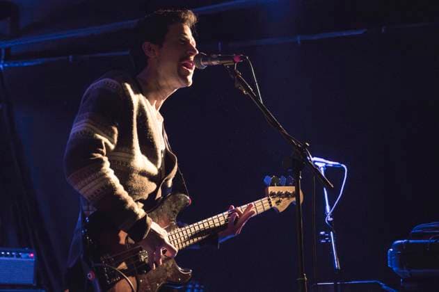 Chris Cain of We Are Scientists live at a concert of the With Love Squalor 50th Anniversary Tour at the Monk Club Rome, 30 10 2025 Foto:xE.xVertollix xFuturexImagex scientists_5003