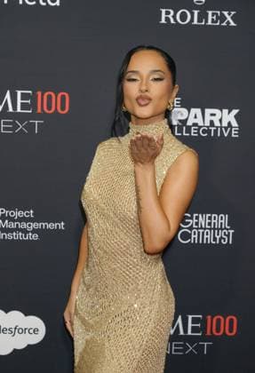 2025 TIME100 Next held at Current Pier 59 in Chelsea Piers Featuring: Becky G Where: New York, New York, United States When: 30 Oct 2025 Credit: Jennifer Graylock INSTARimages EDITORIAL USE ONLY. NOT FOR USE BY NEWSPAPERS BASED IN THE UK. Copyright: xx instar55229113