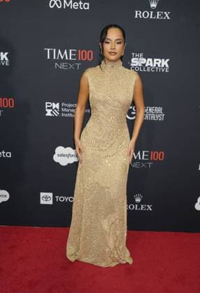 2025 TIME100 Next held at Current Pier 59 in Chelsea Piers Featuring: Becky G Where: New York, New York, United States When: 30 Oct 2025 Credit: Jennifer Graylock INSTARimages EDITORIAL USE ONLY. NOT FOR USE BY NEWSPAPERS BASED IN THE UK. Copyright: xx instar55229107