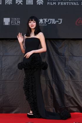Elaiza Ikeda, October 27, 2025 - The 38th Tokyo International Film Festival. Opening Ceremony at Tokyo International Forum in Tokyo, Japan on October 27, 2025.  aflo_308822154