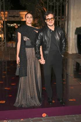 Renata Notni and Diego Boneta at the 5 Dia De Muertos Gala presented by Lexus, Tequila Don Julio, Nike, Dnero, Mattel, Calamigos Ranch and Maremoto at Los¯Angeles¯River¯Center¯ ¯Gardens Los Angeles, 30 10 2025 Foto:xD.xStarbuckx xFuturexImagex muertos_5027