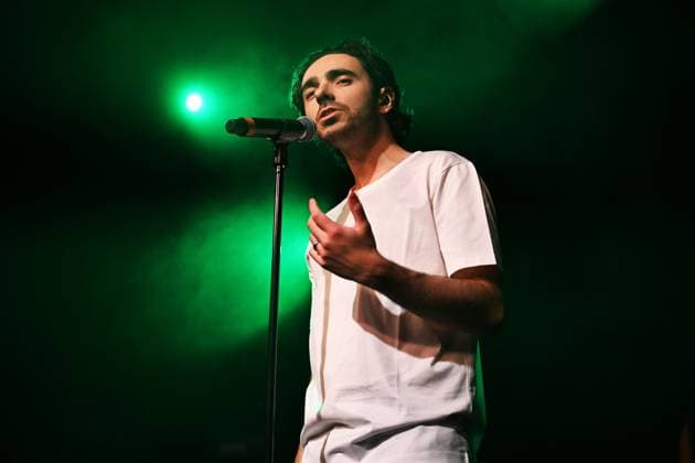 Nathan Sykes performing at Islington Academy LONDON, ENGLAND - OCTOBER 30: Nathan Sykes performing at Islington Academy on October 30, 2025 in London, England. CAP MAR MAR Great Britain Copyright: xMartinxHarris CapitalxPicturesx